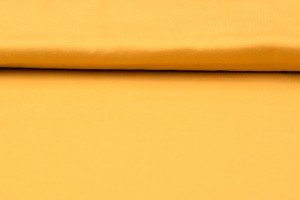 Dzianina bawełniana jersey musztardowy jasny