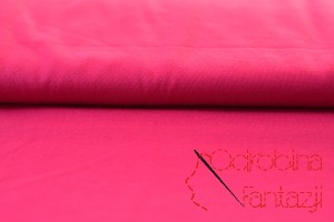Dzianina bawełniana fuksja