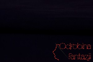 Dzianina bawełniana granatowa