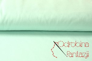 Dzianina bawełniana jersey mięta